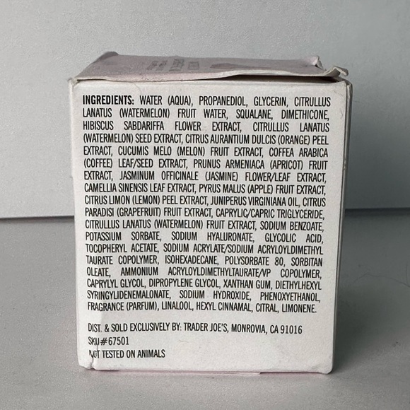 🆕 TRADER JOE’S Watermelon Overnight Face Mask 2 Oz NIB - Picture 5 of 8